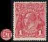 1d Scarlet-red (G17), variety CNE PENNY
