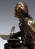 GEORGE W. LUNDEEN (NEBRASKA, B. 1948) BRONZE SCULPTURE - 9