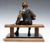 GEORGE W. LUNDEEN (NEBRASKA, B. 1948) BRONZE SCULPTURE - 10