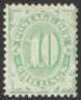 1902-04 Completed design 10/- dull green wmk crown NSW perf 11