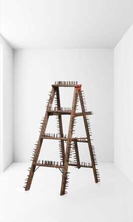 RICHARD GILLESPIE (1935-2021) MIXED MEDIA SCULPTURE
