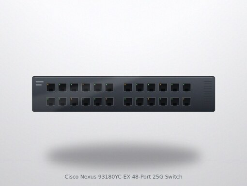Cisco Nexus 93180YC-EX 48-Port 25G Switch