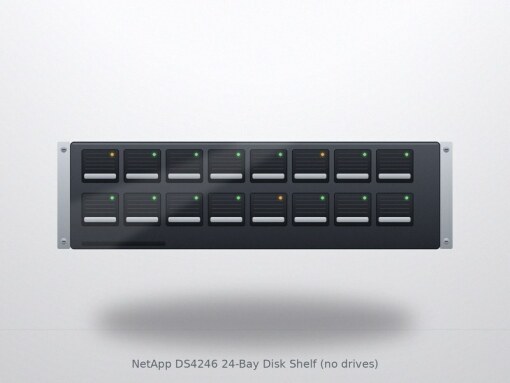 NetApp DS4246 24-Bay Disk Shelf (no drives)