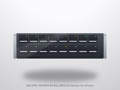 Dell EMC ME4084 84-Bay JBOD Enclosure (no drives)