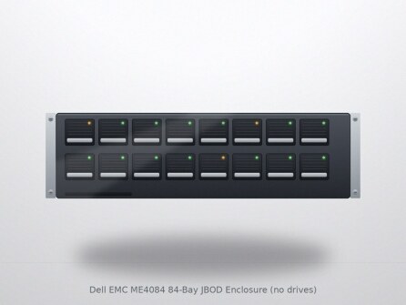 Dell EMC ME4084 84-Bay JBOD Enclosure (no drives)