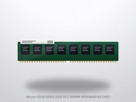 Micron 32GB DDR4-3200 ECC RDIMM (MTA36ASF4G72PZ)