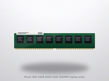 Mixed OEM 16GB DDR4-3200 SODIMM (laptop pulls)