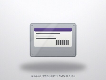 Samsung PM9A3 3.84TB NVMe U.2 SSD