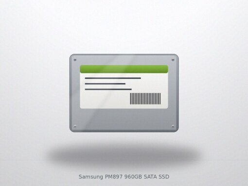 1400 x Samsung PM897 960GB SATA SSD