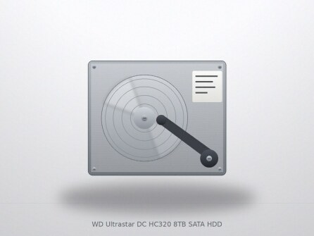 WD Ultrastar DC HC320 8TB SATA HDD