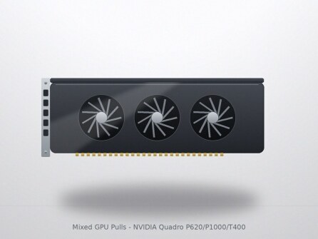Mixed GPU Pulls - NVIDIA Quadro P620/P1000/T400