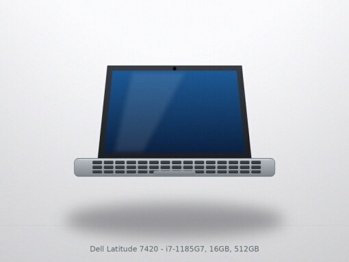 Dell Latitude 7420 - i7-1185G7, 16GB, 512GB