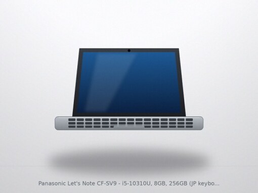 Panasonic Let's Note CF-SV9 - i5-10310U, 8GB, 256GB (JP keyboard)