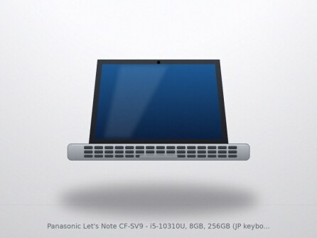 Panasonic Let's Note CF-SV9 - i5-10310U, 8GB, 256GB (JP keyboard)