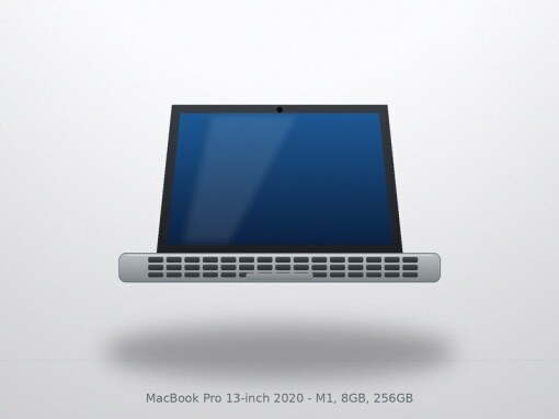 MacBook Pro 13-inch 2020 - M1, 8GB, 256GB