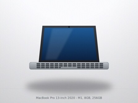 MacBook Pro 13-inch 2020 - M1, 8GB, 256GB