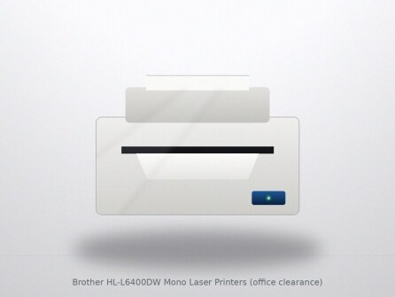 Brother HL-L6400DW Mono Laser Printers (office clearance)