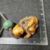 Edo Period Makie Five-Case Inro with Netsuke, Accompanied by a Wooden Box, 58g - 6