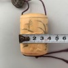 Rabbit Carved Inro Height 6 cm, Width 4 cm - 9
