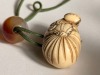 Inro with Signature and Netsuke - 4