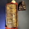 Edo period maki-e inro with Daruma netsuke - 2