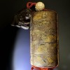 Edo period maki-e inro with Daruma netsuke - 4