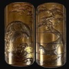 Kajikawa saku kinji maki-e inro (Inro with gold ground maki-e by Kajikawa) - 14