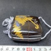 Edo period maki-e inro with wooden box, 102g - 11