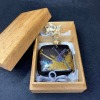 Edo period maki-e inro with wooden box, 102g - 19