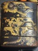 Dragon and Lion Inro with Maki-e and Netsuke, Antique - 6