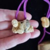 Period Object: Inro with Maki-e Bird Motif, Netsuke Attachment, Antique - 12