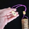 Period Object: Inro with Maki-e Bird Motif, Netsuke Attachment, Antique - 13