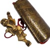 Netsuke of a Human Figure, Makie Lacquer, Uchi Nashiji Five-Tier Inro, 75g