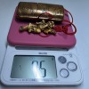 Netsuke of a Human Figure, Makie Lacquer, Uchi Nashiji Five-Tier Inro, 75g - 15