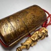 Netsuke of a Human Figure, Makie Lacquer, Uchi Nashiji Five-Tier Inro, 75g - 17