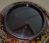 Tsugaru-nuri Craftwork Circular Lacquerware with Lid Confectionery Bowl Confectionery Box Small Item - 4