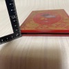 Preserved Item: Retro Lacquer Painting with Floral Pattern, Address Book, Paisley Design, Gold - 10