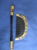 Gold and Silver Filigree Comb Set with Box - 6
