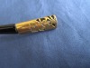 Gold and Silver Filigree Comb Set with Box - 12