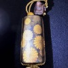 Wooden Inro with Maki-e Sixteen-Petal Chrysanthemum Design, 51g - 2