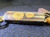 Wooden Inro with Maki-e Sixteen-Petal Chrysanthemum Design, 51g - 5