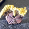 Wooden Inro with Maki-e Sixteen-Petal Chrysanthemum Design, 51g - 11