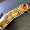 Wooden Inro with Maki-e Sixteen-Petal Chrysanthemum Design, 51g - 13