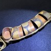 Wooden Inro with Maki-e Sixteen-Petal Chrysanthemum Design, 51g - 14