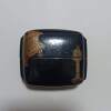 Maki-e Inro, Black Lacquer, Taira no Tadamori Abura no Bozu, Kyo Inro, Mid-Edo Period - 3