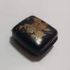 Maki-e Inro, Black Lacquer, Taira no Tadamori Abura no Bozu, Kyo Inro, Mid-Edo Period - 11