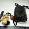 Edo Period, Stacked Black Inro, 71 grams - 6